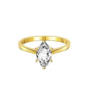 Mina Moissanite Diamond Ring